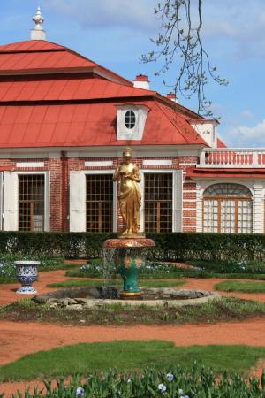 monplaisir 宫, 建设, 历史, 屋顶红, 白色墙壁, 花园, 建筑