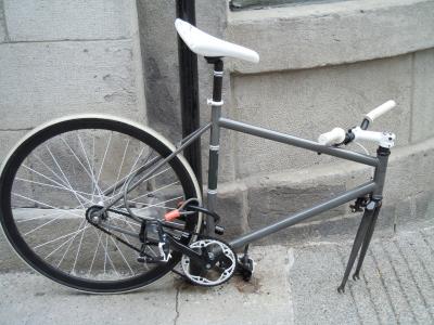 自行车, 骨架, 无轮子自行车, 自行车车架, 自行车没有轮子