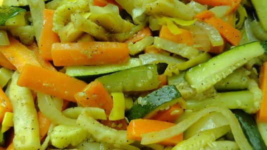 蔬菜, 胡萝卜, 健康, 吃, 晚餐, 午餐会, 西葫芦