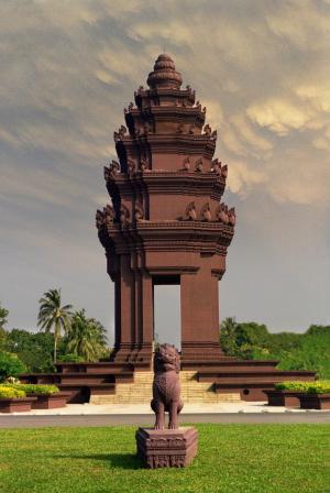 纪念碑, 柬埔寨, 亚洲, 高棉, 具有里程碑意义, 建筑, 著名