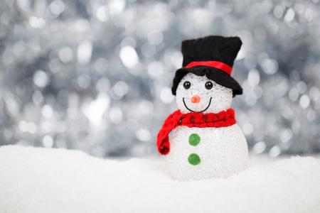 圣诞节, 雪, 雪人, 装饰, 假日, 符号, 冬天