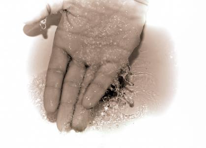洗, 手, 水, 卫生, 防止, 纯, 细菌