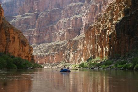 划船, 科罗拉多河, 大峡谷, 娱乐, 冒险, 风景名胜, 景观