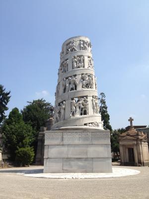 公墓, 米兰, 雕塑, 建筑, 著名的地方