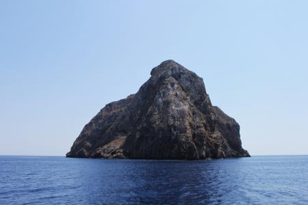 岛屿, 岩石, 悬崖, 纯粹的脸, 陡峭, 海, 自然