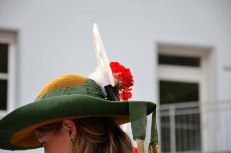 民间传说, 奥地利, 帽子, 花