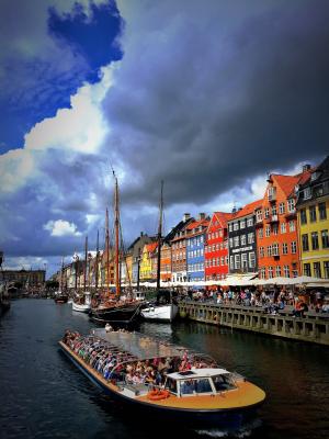丹麦, 哥本哈根, 旅行, 丹麦语, 外观, 运河, 户外