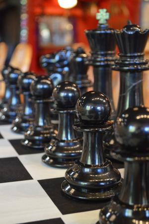 象棋, 棋盘, 黑色, 游戏, 战略, 董事会, 竞争