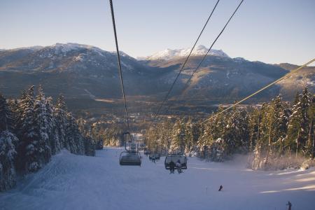 您可以乘坐缆车, 滑雪, 滑雪, 冬天, 雪, 小山, 山脉