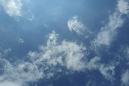 蓝蓝的天空, 简单, 新鲜, 天空蓝, 云计算