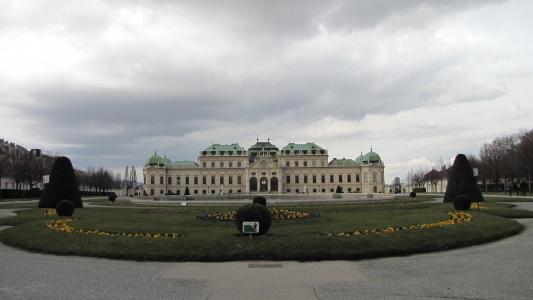 beruberede 宫, 维也纳, 建设, 城堡, 皇家, 纪念碑, 历史