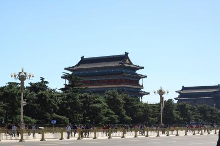 正阳县, 北京, 历史建筑, 前门, 旅游景点, 中国, 门