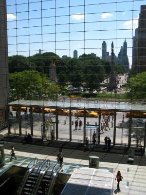 中央公园, 纽约, windows, 门, 玻璃, 网关, 外面
