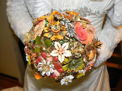 花束, 婚礼, 珠宝首饰, 新娘花束, 新娘花束