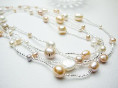 淡水珍珠, 项链, 配件