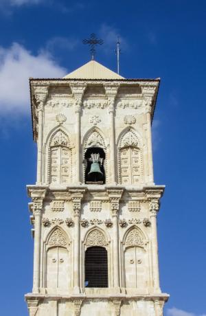 塞浦路斯, 拉纳卡, 大教堂, 圣拉萨罗教堂, 教会, 历史, 中世纪