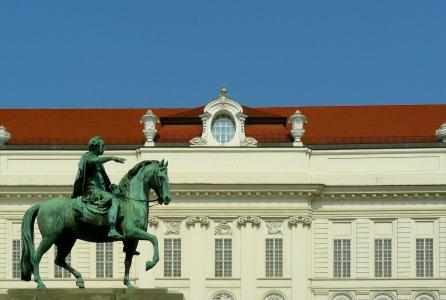 维也纳, 骑马雕像, 瑞特, 马, 建筑, 骑马学校, 具有里程碑意义