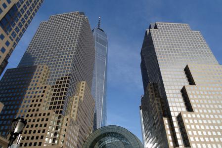 布鲁克菲尔德地方, 建筑, 建设, 一个世界贸易中心, manhatan, 纽约