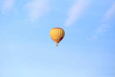 热气球, 汉密尔, 天空