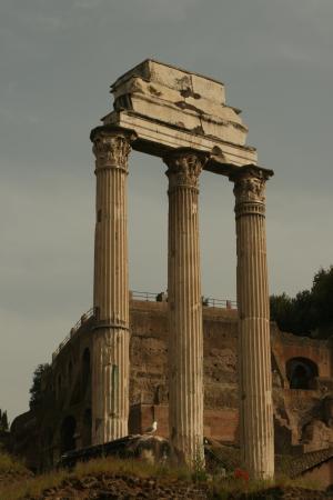 罗马, 支柱, 废墟, 意大利, 列, 纪念碑