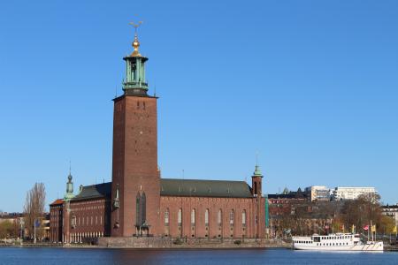 大会堂, 斯德哥尔摩, 建设, 瑞典