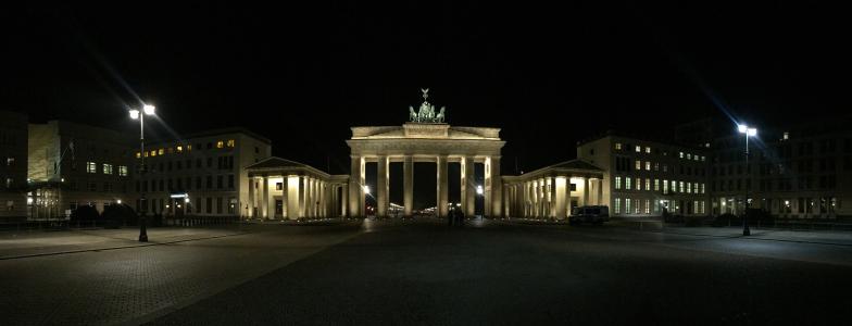 柏林, 勃兰登堡门, quadriga, 具有里程碑意义, 目标, 建设, 建筑