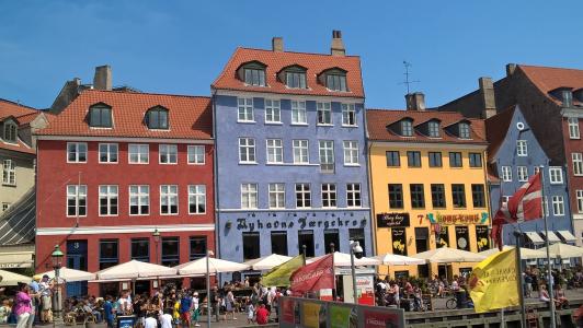 哥本哈根, 观光, 旅游, 丹麦, 蓝蓝的天空, 感兴趣的地方, 资本