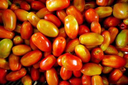李子西红柿, 新鲜, 蔬菜, 健康, 农民市场, 营养, 沙拉