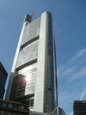 法兰克福, 商业银行, 塔, 德国, 摩天大楼, 城市, 业务