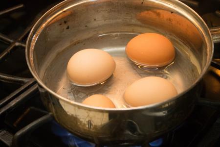 鸡蛋, 煮熟的鸡蛋, 早餐, 食品, 水煮, 煮熟, 健康