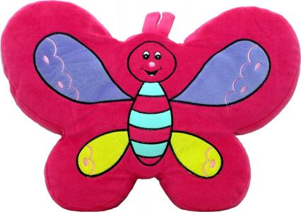 粉色, 枕头, 儿童, 蝴蝶