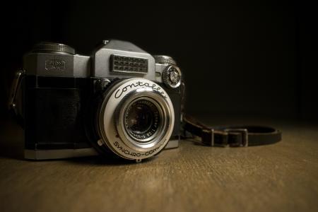 contaflex, 摄影, 相机, 照片, 照相机老, 收集器, 相机拍照