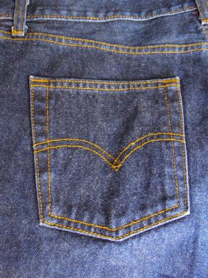 裤子, 牛仔裤, 焊缝, 蓝色, 牛仔, 纺织, 口袋里