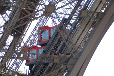 埃菲尔铁塔, 巴黎, 遗产, 建筑, 电梯