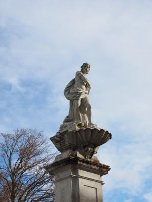 雕像, solothurn, 图, 萨姆森喷泉, 喷泉, gedeon 喷泉, 圣休斯大教堂