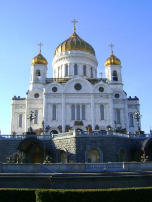 寺, 教会, 莫斯科, 圆顶, 俄罗斯