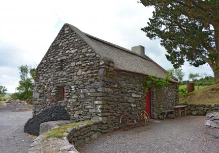 石房子, 爱尔兰语, 只是, 老, 小屋, 从历史上看, 建筑