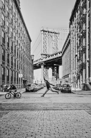 布鲁克林, 纽约, 城市, 自拍照, 旅行, 建筑, 桥梁