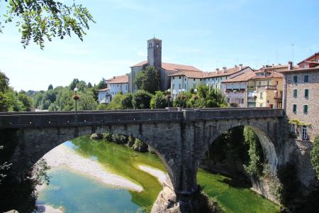 桥梁, 弗留利, 东北-意大利, 建筑, 欧洲, 河, 历史