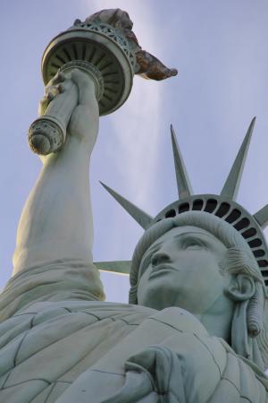 自由女神像, 雕像, 自由, 美国, dom, 美国, 纪念碑