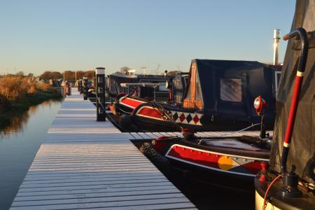 narrowboat, 水道, 运河, 小船, 驳船, 英格兰, 水
