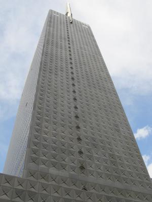 达拉斯, 摩天大楼, 玻璃幕墙, 办公大楼, 高层, 市中心, 德克萨斯州