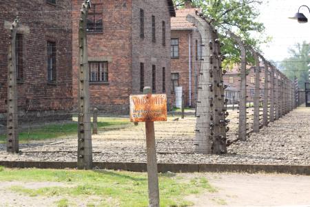 奥斯威辛集中营, 栅栏, poloni, 纳粹, 街道, 老