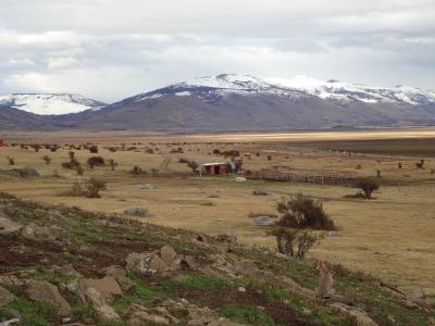 景观, 巴塔哥尼亚, 艾加拉法, 阿根廷南部