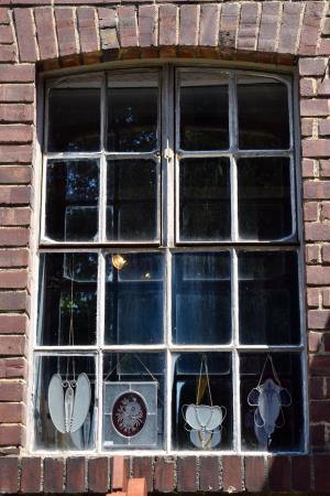 窗口, 玻璃, 珠宝首饰, 旧的窗口, 立面, 老, 工厂
