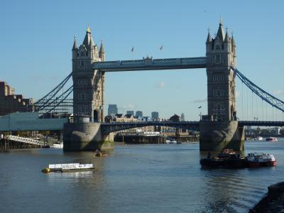 伦敦塔桥, 伦敦, 河, 泰晤士河, 英国, 英格兰