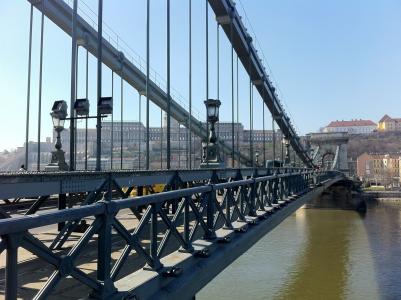 匈牙利, 布达佩斯, 建筑, 桥梁, 城市, 城市旅行, 桥梁在布达佩斯
