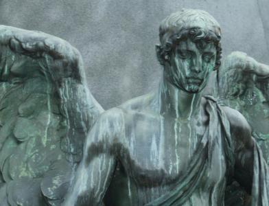 天使, 公墓, 雕塑, 天使图