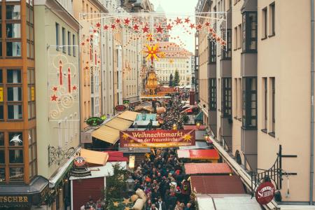 德累斯顿, 德国, 圣诞市场, 圣诞节, 具有里程碑意义