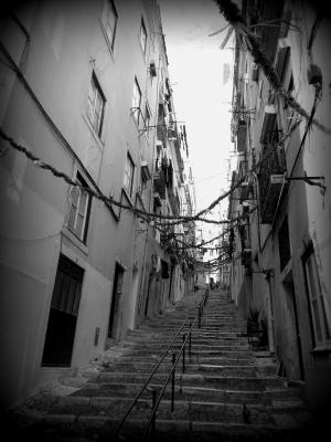 里斯本, 城市, 楼梯, 步骤